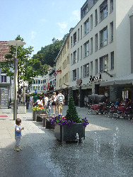 Vaduzの街並み。