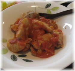 チキンのトマト煮