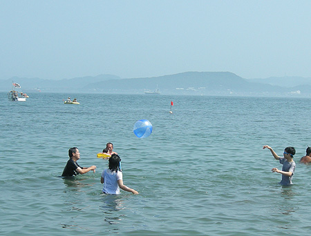 館山の海