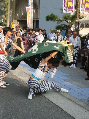 天神祭獅子舞