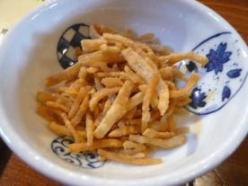 杜の蕎麦屋　コロポックル山荘　揚げ蕎麦