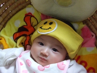 和奏 スマイル帽子