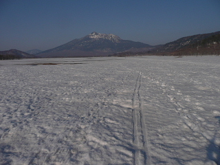 尾瀬ケ原での軌跡