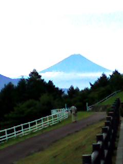 まきばから富士山