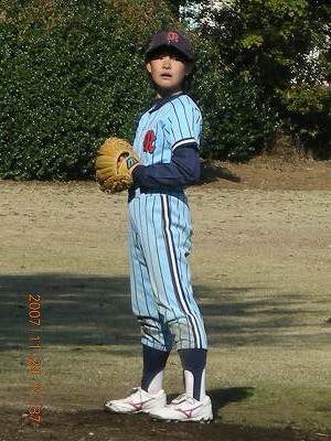 ６年生唯一の女子選手