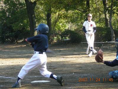 ３年生の村山選手