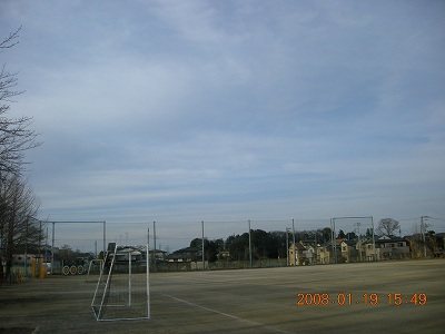 グランド整備完了