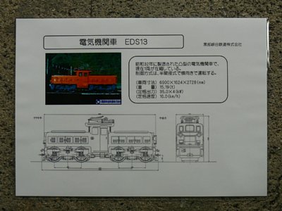 電気機関車諸元表　表