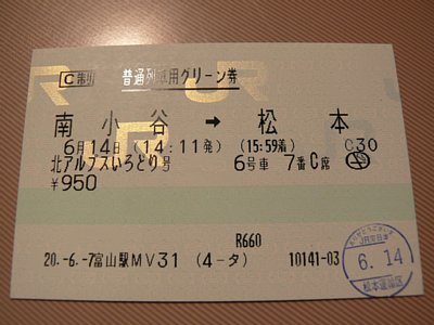 北アルプスいろどり