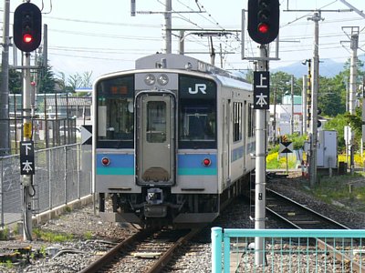 Ｅ１２７系＠穂高