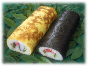 露仙人の寿司(田舎バージョン)