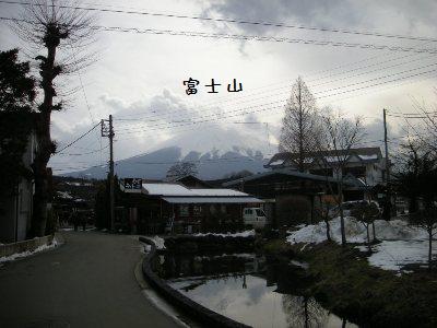 富士山と忍野八海