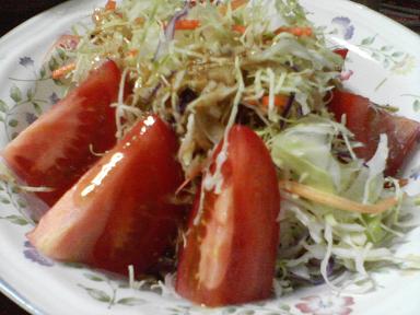 夕飯110804