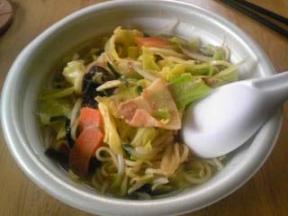 タンメン出来上がり