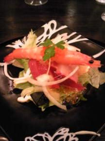 お刺身のマリネ