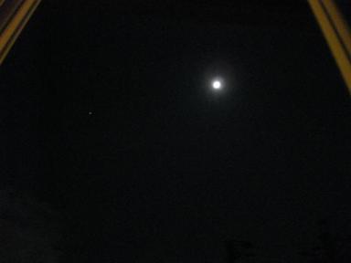 満月と木星