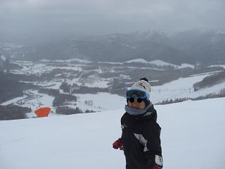 トマム山頂からの眺め