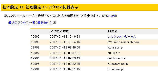 70000アクセス