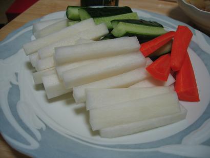 野菜スティック