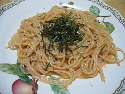 明太子スパゲッティ