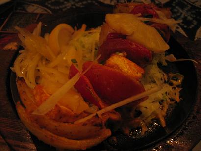 パニールサスリック（野菜の串焼）