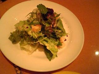 シンプルなサラダ