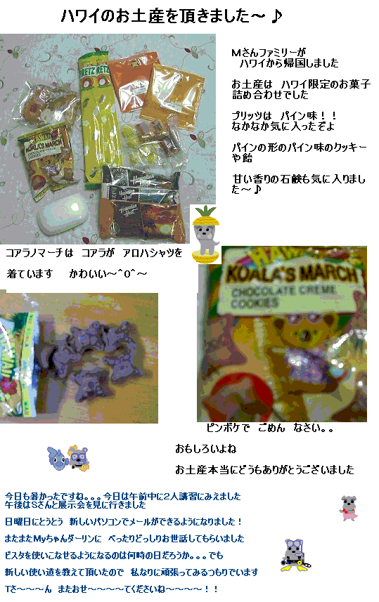 ハワイのおみやげ