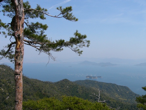 弥山からの眺め