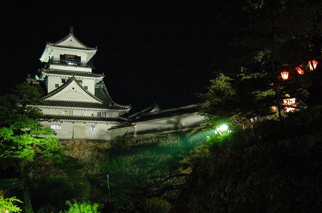 高知城夜景