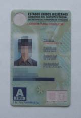 licencia de Mexico