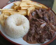 Stroganoff de Alpaca