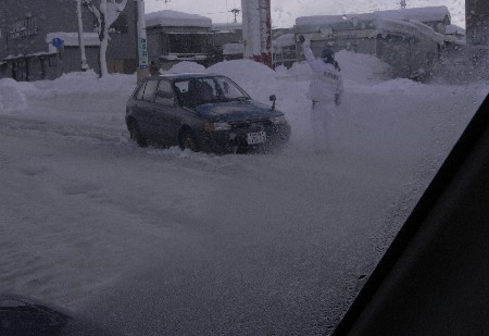 車はまり