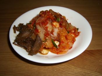 キムチと牛肉煮２００６