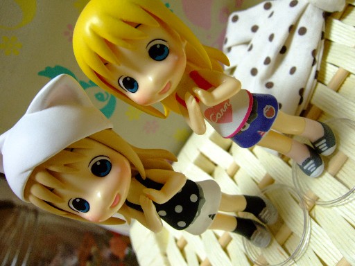 並んでみたり。