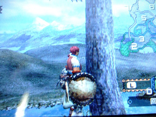 こう見えても髪は長いよ！