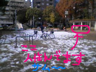 雪解け公園