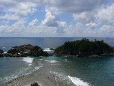 恋人岬と夫婦波