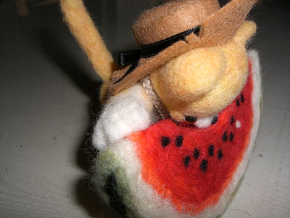 スイカと子猫３