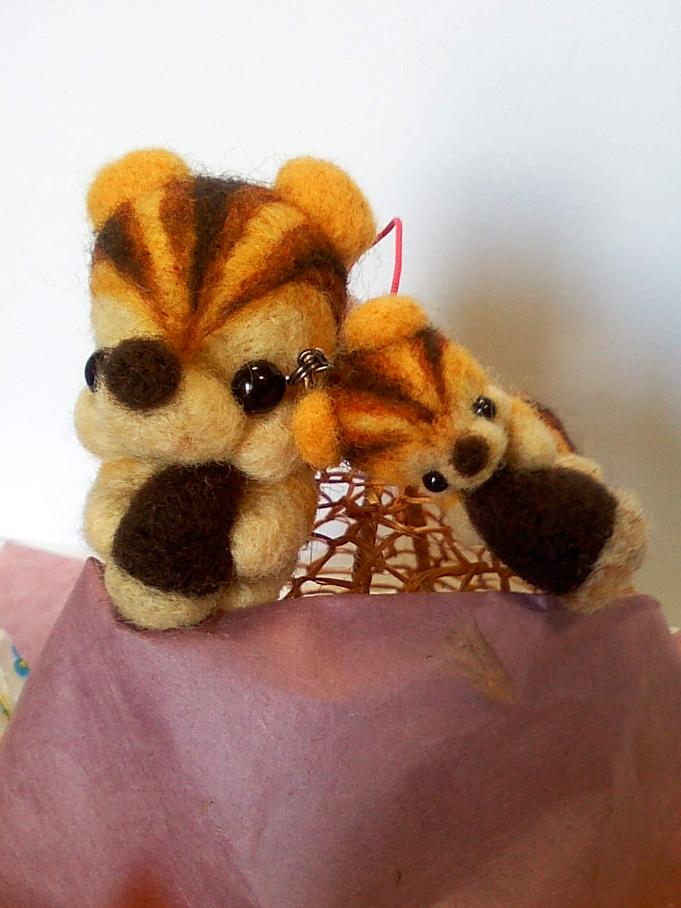 シマリスのストラップ♪2