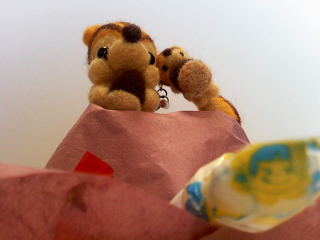 シマリスのストラップ♪3