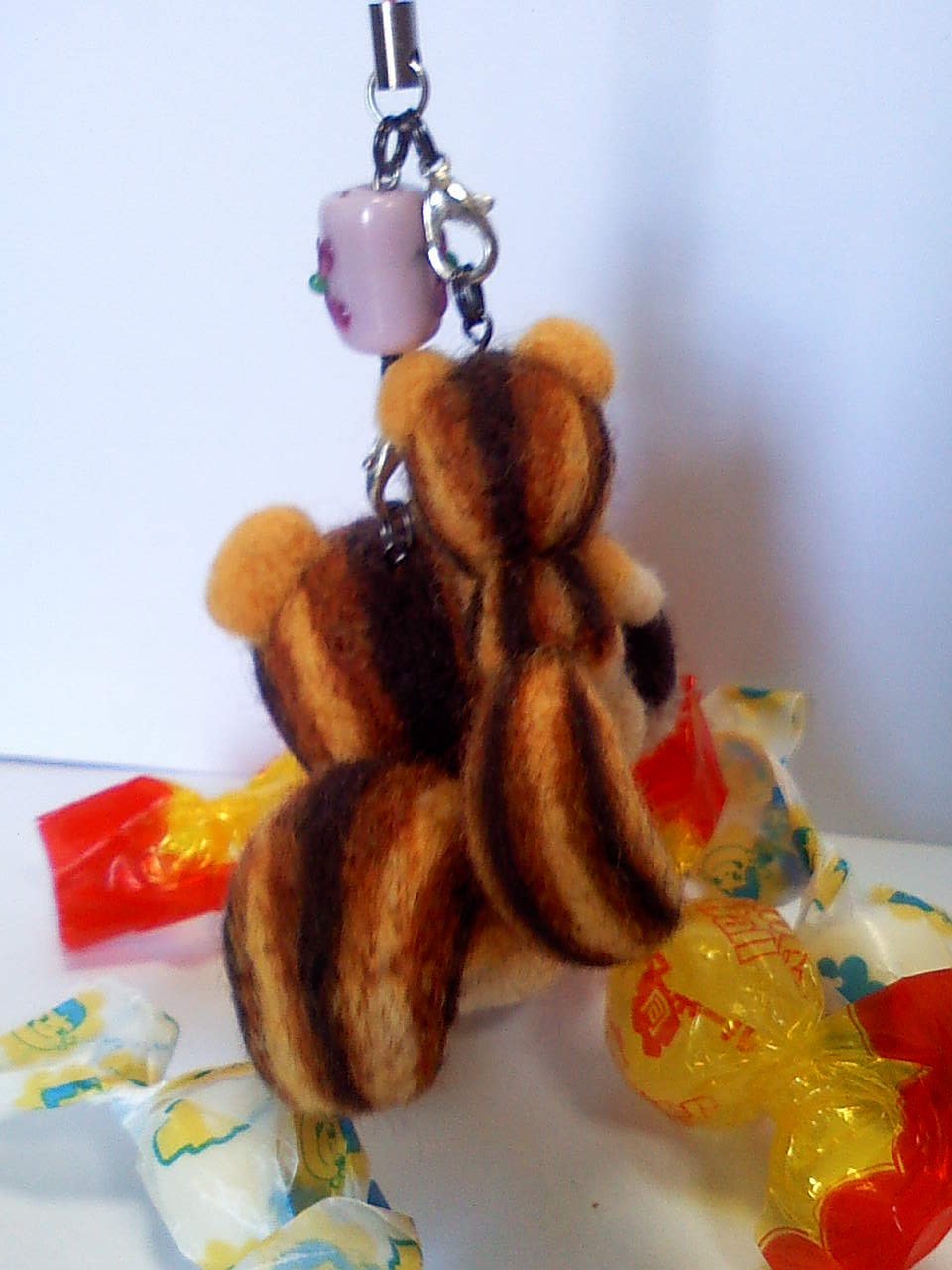 シマリスのストラップ♪6