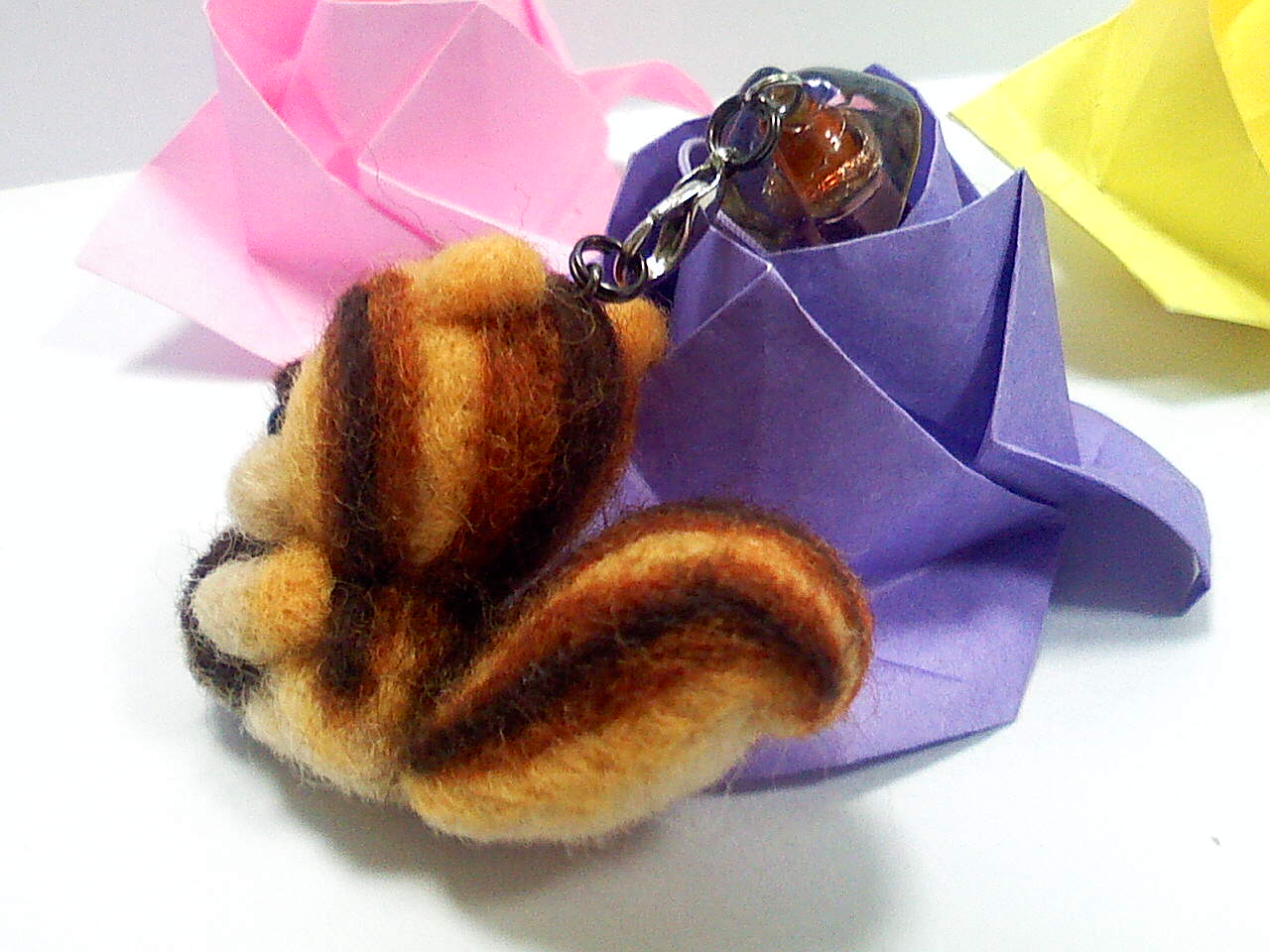 シマリスのストラップ♪9