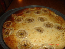 バナナチーズケーキ