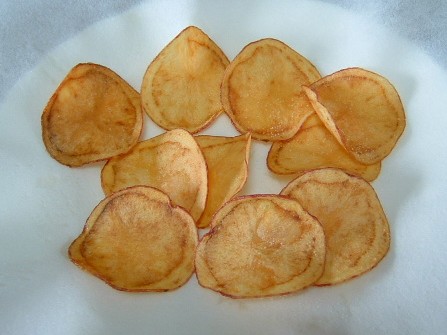 アンデスレッドのポテトチップス