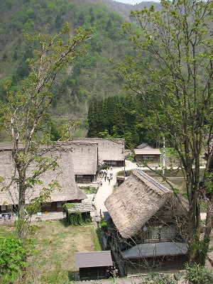 五箇山　合掌造り集落１