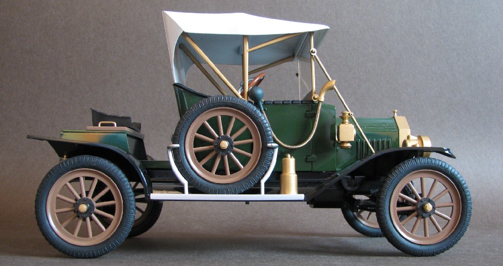 1912 FORD T (フォード Ｔ型) 完成しました | とくちゃんのプラモの