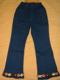 刺繍パンツ全体