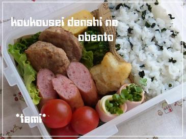 koukousei danshi no obento