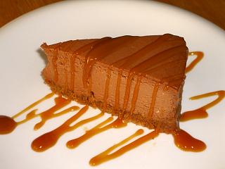 チョコレートキャラメルチーズケーキ