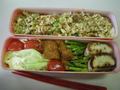 おいしいか焼き飯弁当
